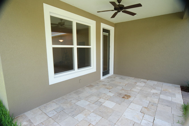 Covered Rear Porch