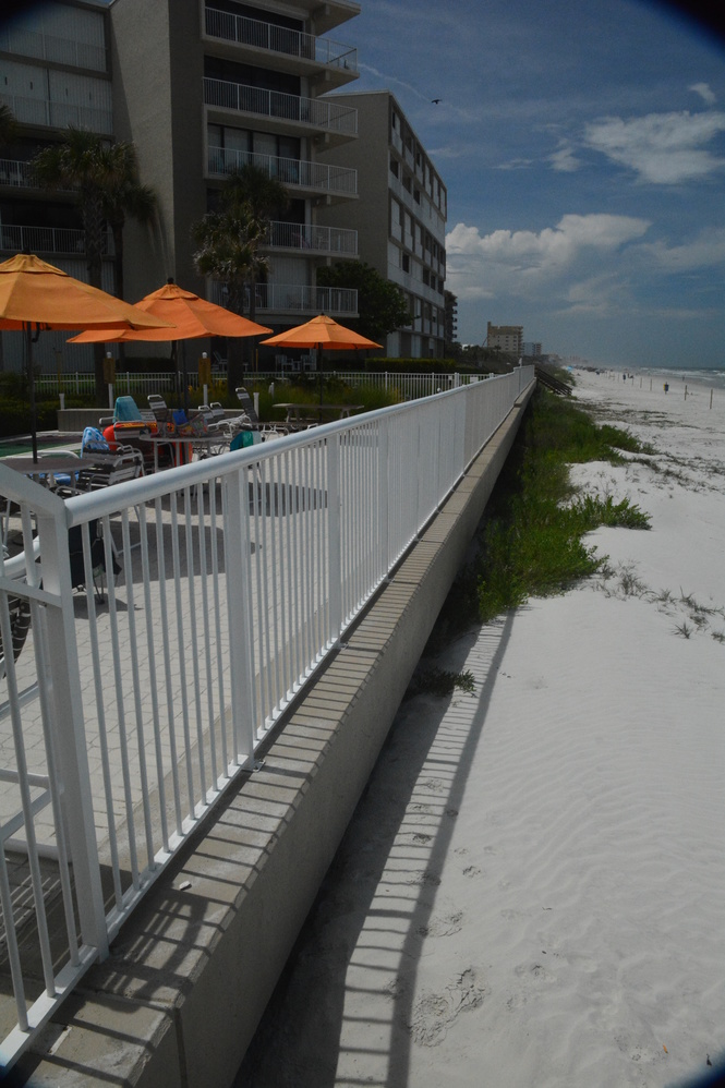 Seawall to the North