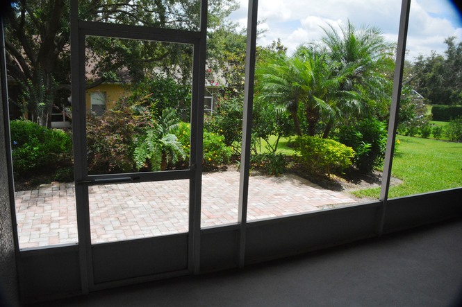 Rear Covered & Screened Porch