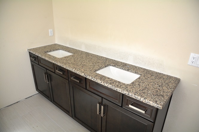 Master Bath Counters In Progress