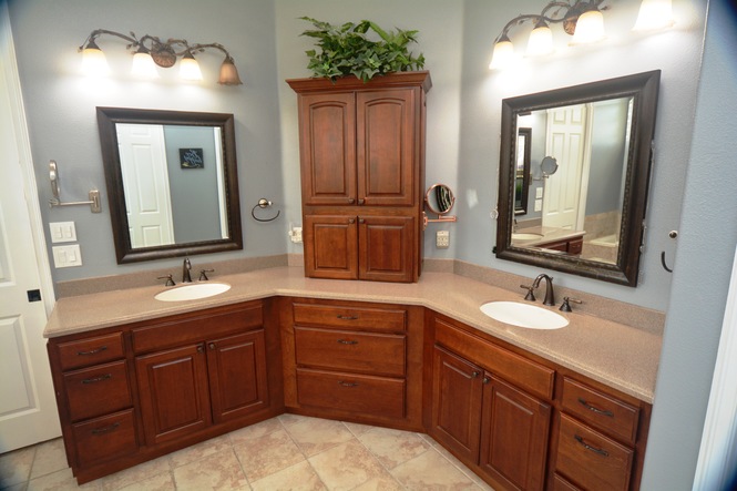 Master Bath Double Sinks