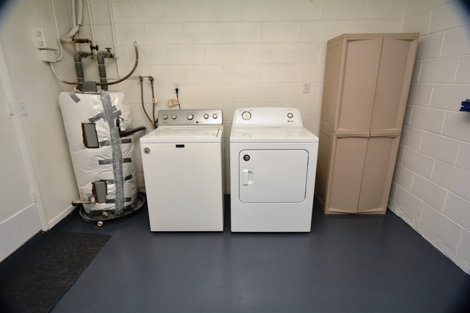 Washer, Dryer, Water Heater