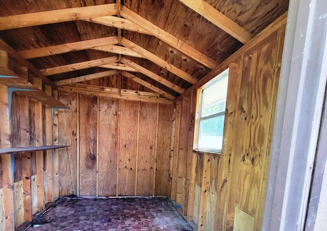 Shed Interior