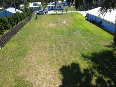 VACANT WANTERFRONT LOT WITH DOCK IN NEW SMYRNA BEACH FLORIDA