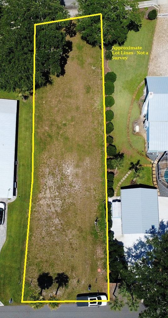 VACANT WANTERFRONT LOT WITH DOCK IN NEW SMYRNA BEACH FLORIDA