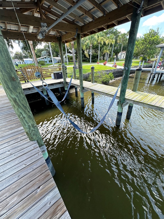 VACANT WANTERFRONT LOT WITH DOCK IN NEW SMYRNA BEACH FLORIDA